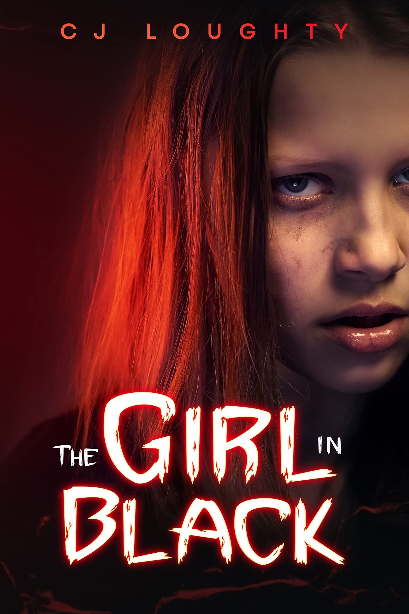 Cover of The Girl in Black by CJ Loughty