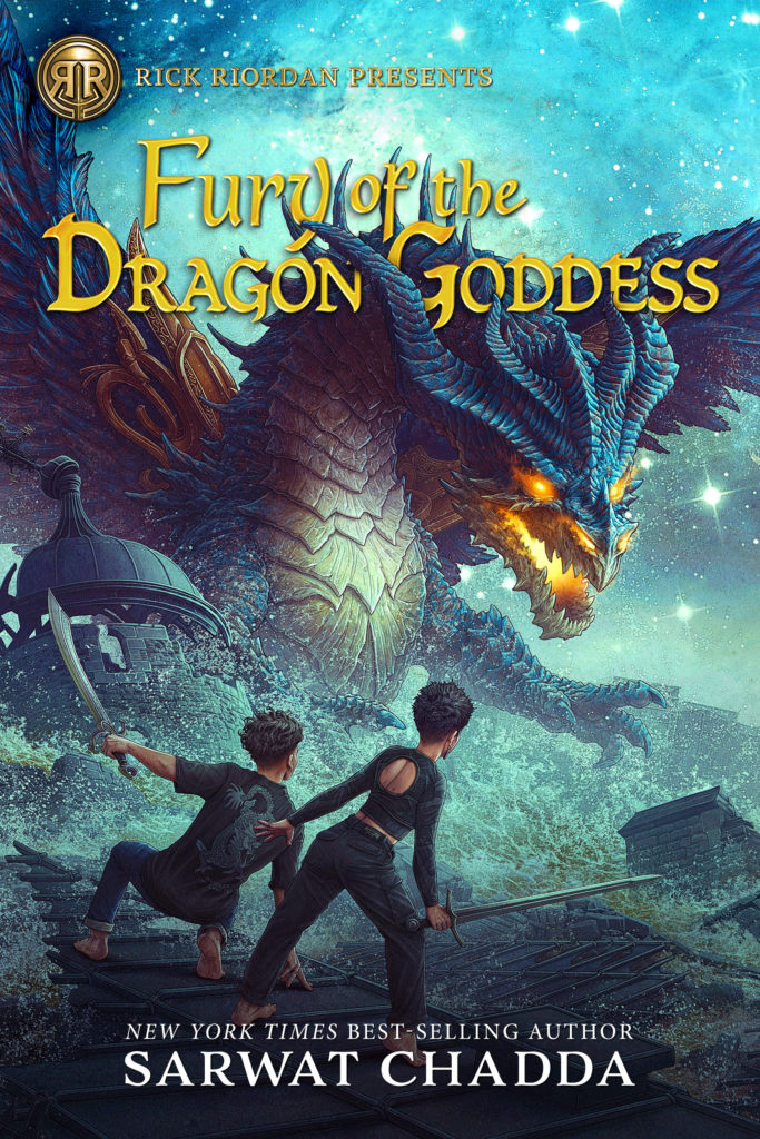 Cover of Fury of the Dragon Goddess by Sarwat Chadda