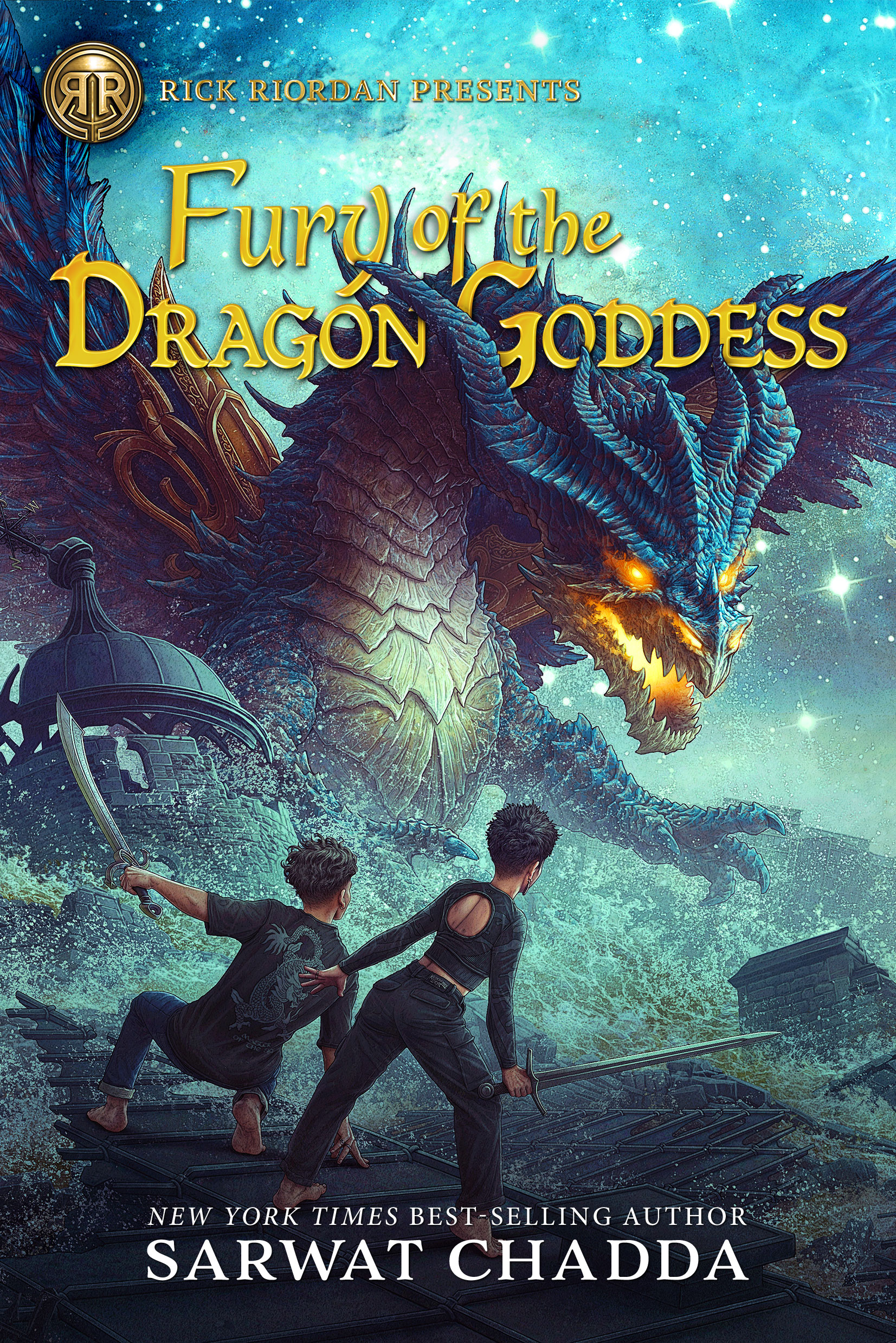 Cover of Fury of the Dragon Goddess by Sarwat Chadda