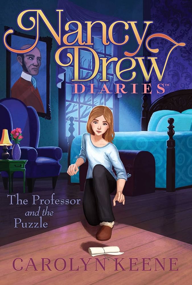 Cover of Nancy Drew Diaries 15: The Professor and the Puzzle by Carolyn Keene