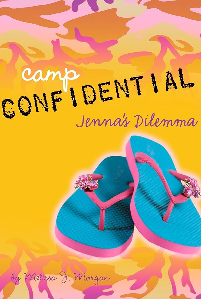 Cover of Camp Confidential - Jenna's Dilemma by Melissa J Morgan