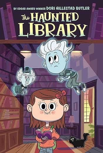 Cover of The Haunted Library #1 by Dori Hillestad Butler