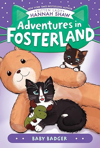 Cover of Baby Badger (Adventures in Fosterland) by Hannah Shaw