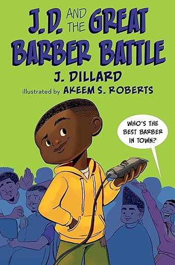 Cover of J.D. and the Great Barber Battle by J. Dillard
