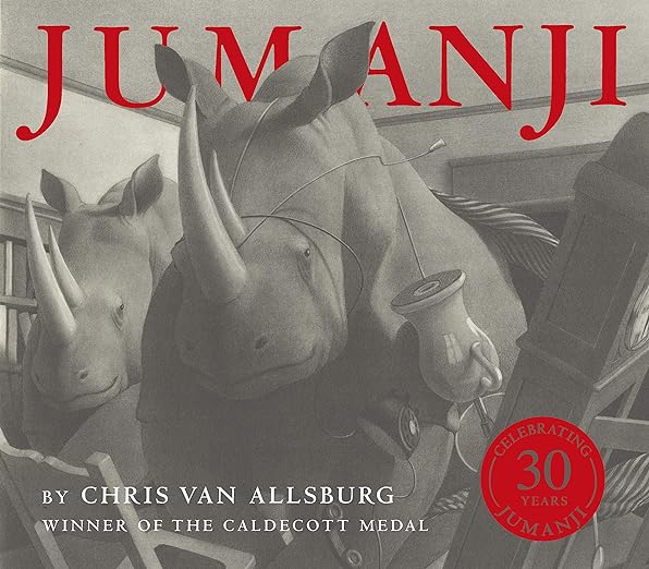 Cover of Jumanji by Chris Van Allsburg
