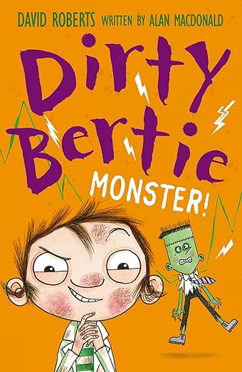 Cover of Monster! (Dirty Bertie!) by Alan MacDonald