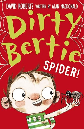 Cover of Spider! (Dirty Bertie