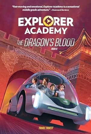 Cover of Explorer Academy - The Dragon's Blood by Trudi Trueit
