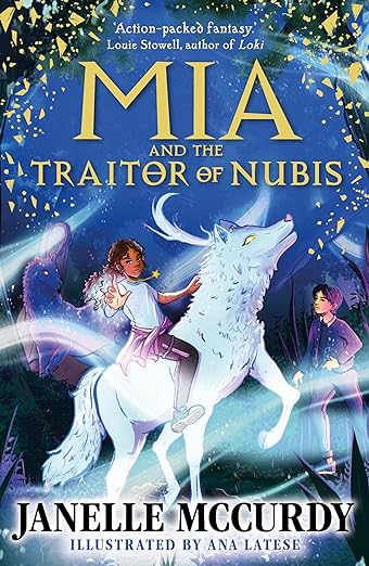 Cover of Mia and the Traitor of Nubis (The Umbra Tales) by Janelle McCurdy