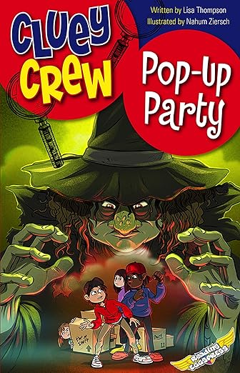 Cover of Pop-up Party (Cluey Crew Book 4) by Lisa Thompson