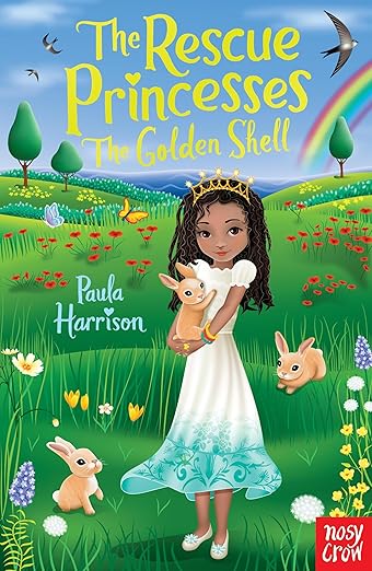 Cover of The Rescue Princesses: The Golden Shell by Paula Harrison