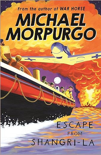 Cover of Escape from Shangri-La by Michael Morpurgo