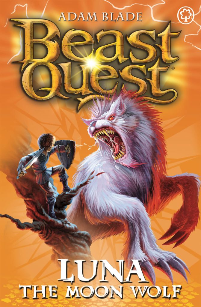 Cover of Beast Quest - Luna The Moon Wolf by Adam Blade
