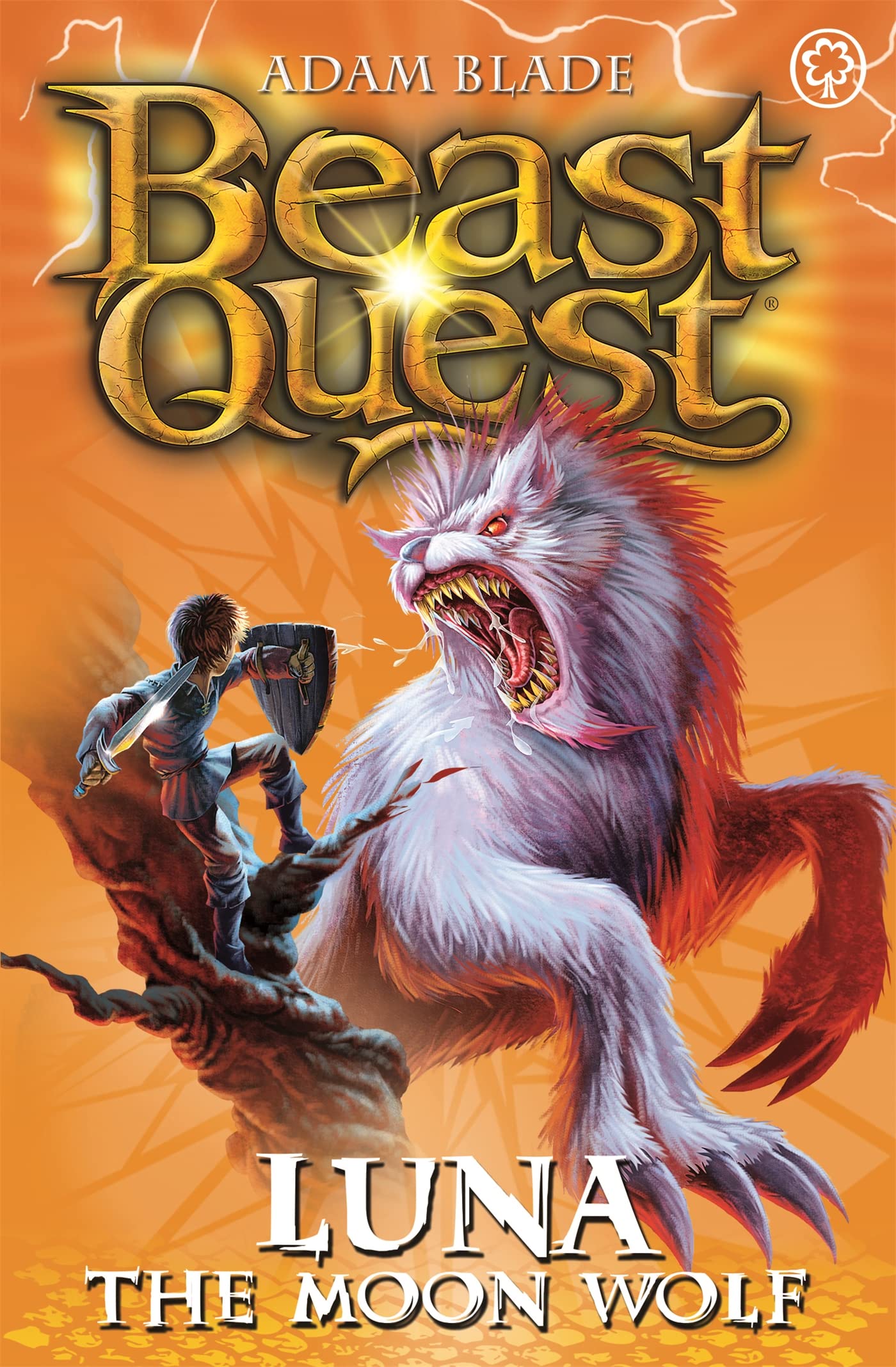 Cover of Beast Quest - Luna The Moon Wolf by Adam Blade