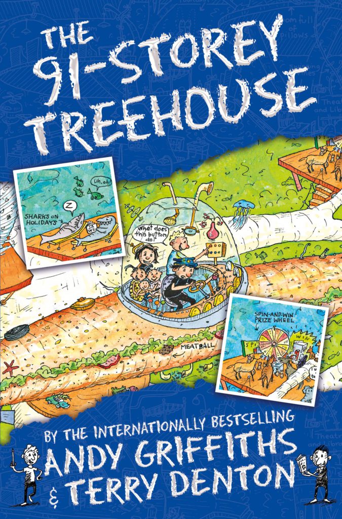 Cover of The 91-Storey Treehouse by Andy Griffiths