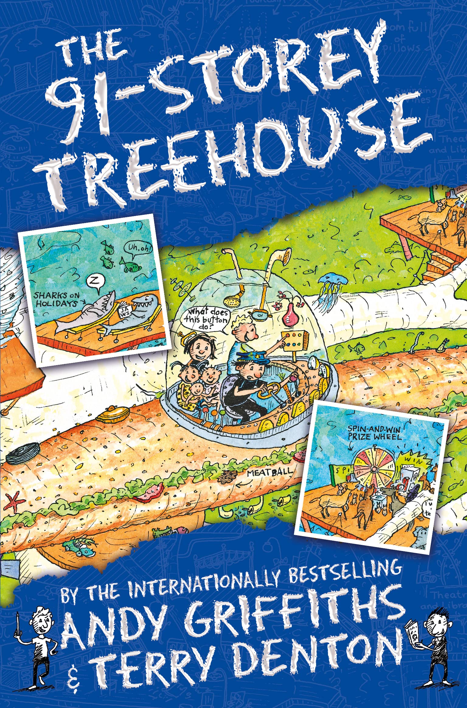 Cover of The 91-Storey Treehouse by Andy Griffiths