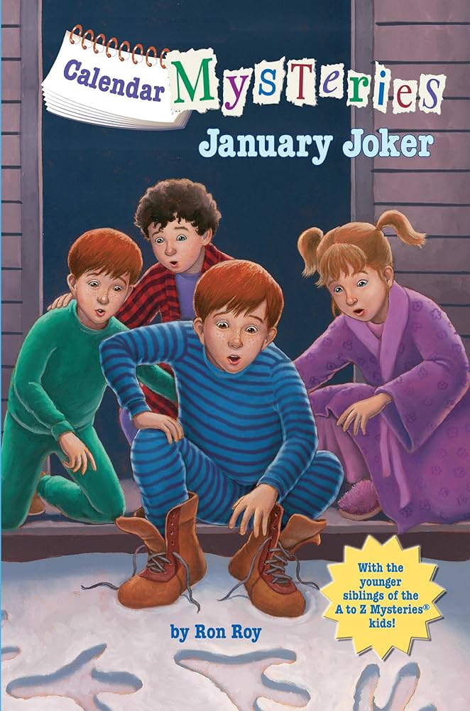 Cover of Calendar Mysteries - January Joker by Ron Roy