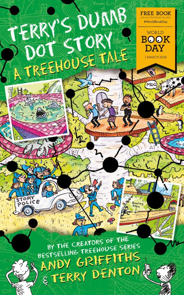 Cover of Terry's Dumb Dot Story - A Treehouse Tale by Andy Griffiths