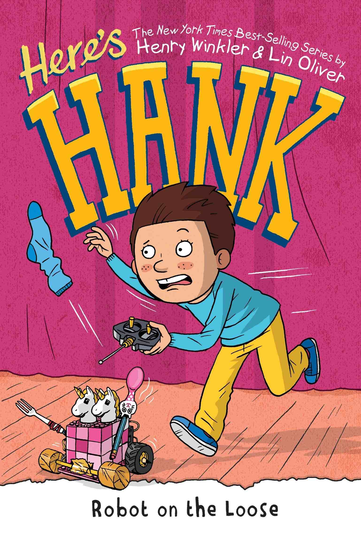 Cover of Here’s Hank – Robot on the Loose