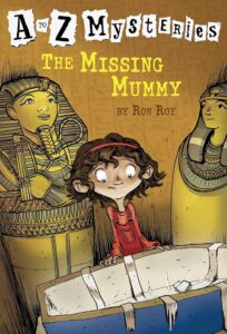 Cover of A to Z Mysteries – The Missing Mummy