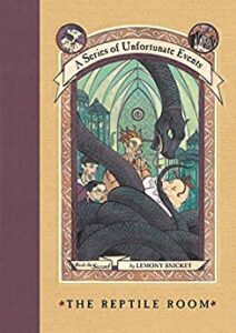 Cover of A Series of Unfortunate Events – The Reptile Room