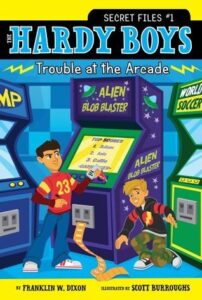Cover of Hardy Boys Secret Files 01 – Trouble at the Arcade