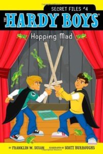 Cover of Hardy Boys Secret Files 04 – Hopping Mad