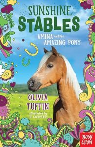 Cover of Sunshine Stables: Amina and the Amazing Pony