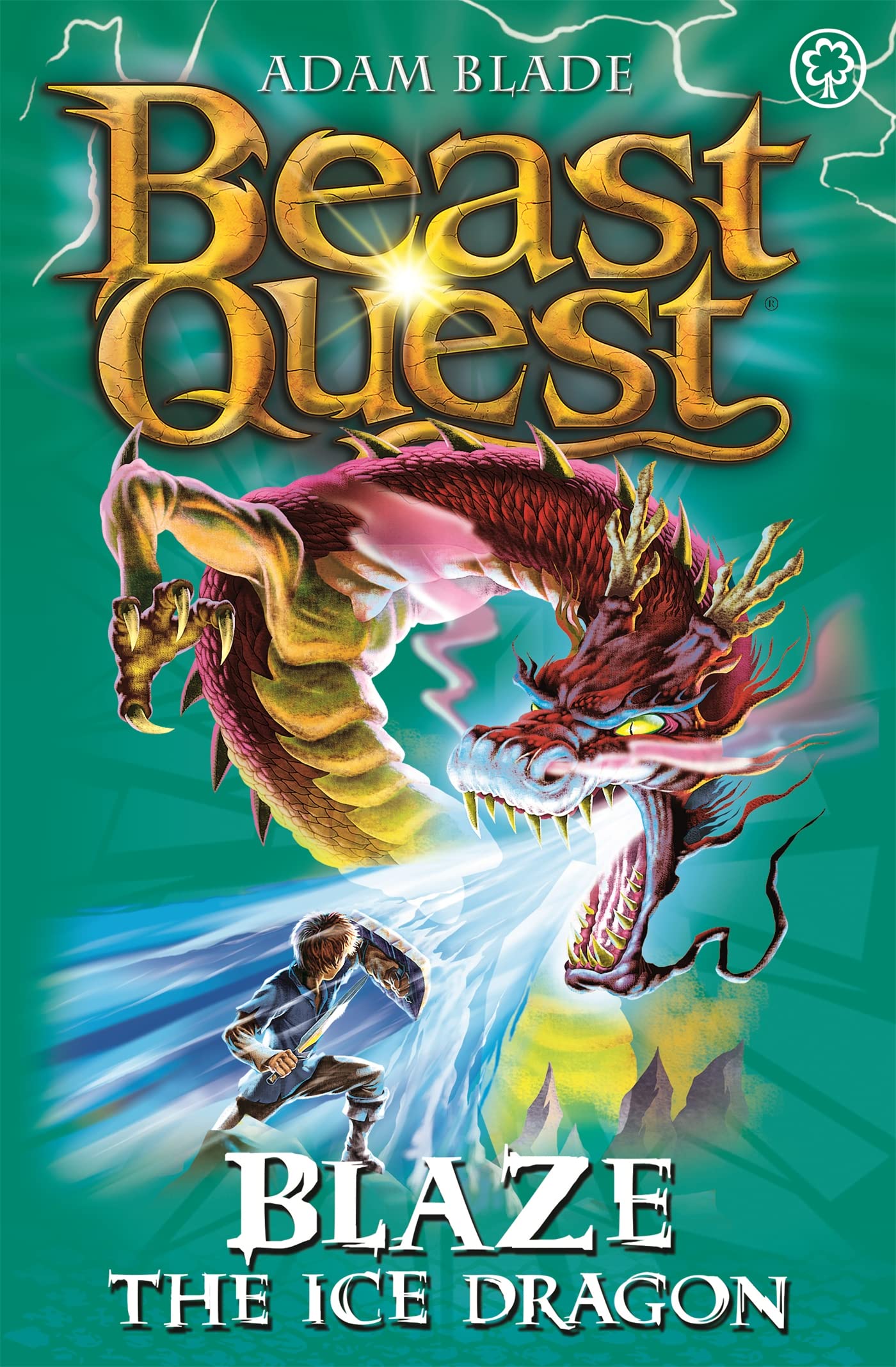 Cover of Beast Quest 23 – Blaze the Ice Dragon