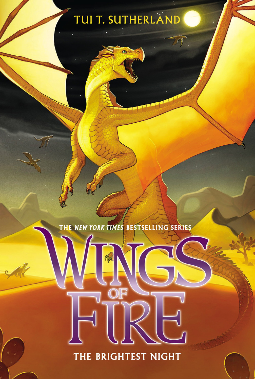 Cover of Wings of Fire 5: The Brightest Night