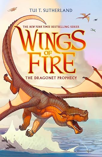 Cover of Wings of Fire 1: The Dragonet Prophecy
