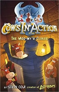 Cover of Cows in Action – The Moo-my’s Curse