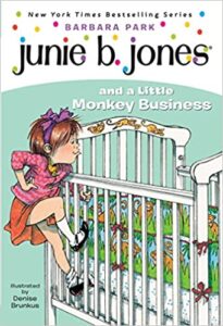 Cover of Junie B. Jones and a Little Monkey Business
