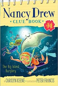 Cover of Nancy Drew Clue Book 14 – The Big Island Burglary