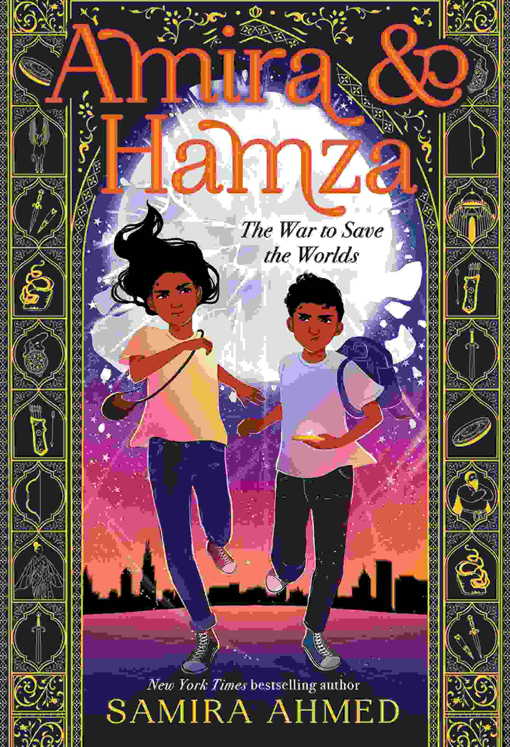 Cover of Amira & Hamza, The War to Save the Worlds