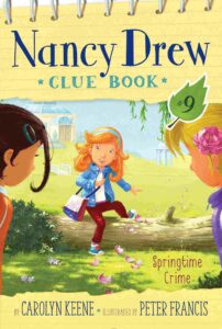 Cover of Nancy Drew Clue Book 9 – Springtime Crime