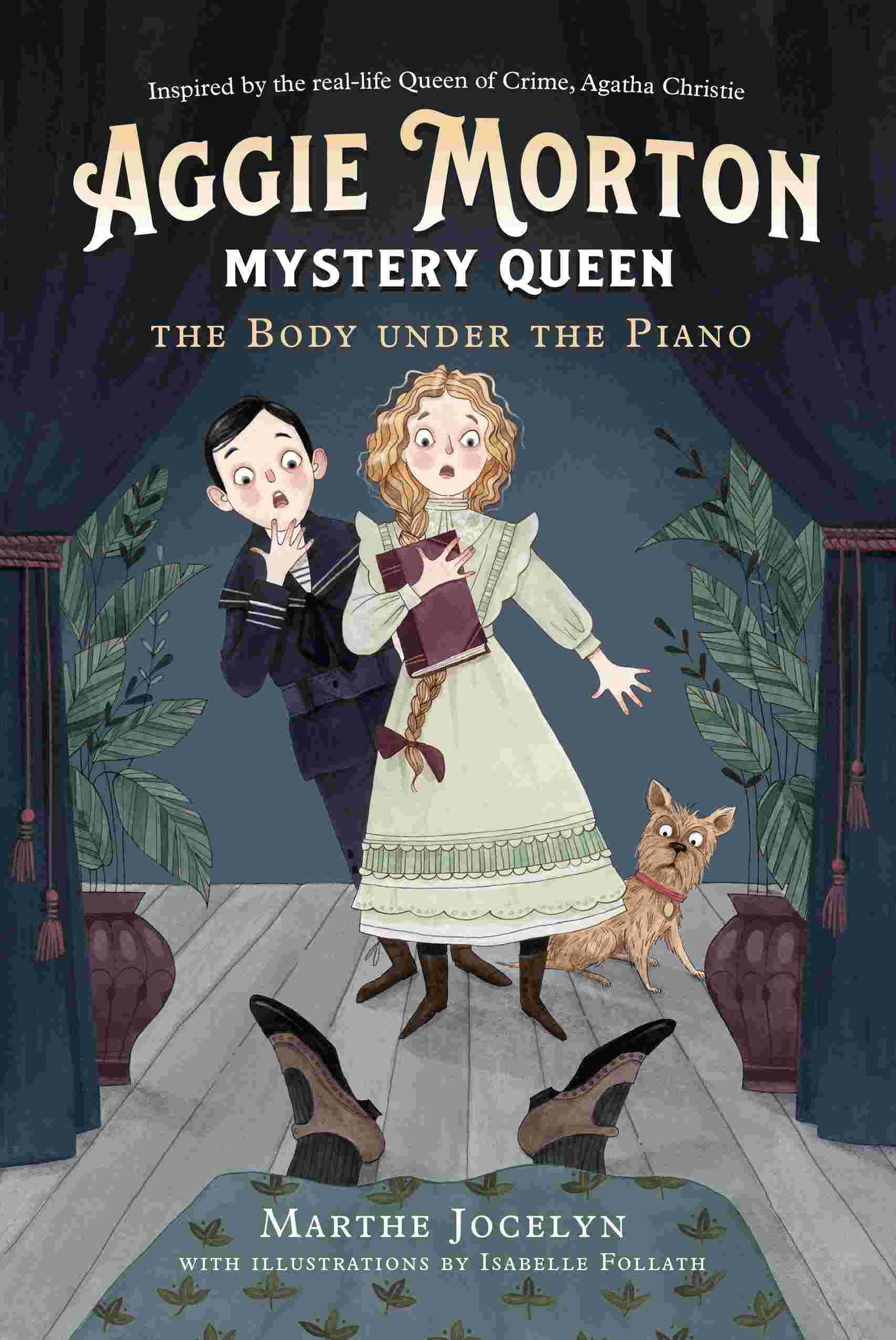Cover of Aggie Morton, Mystery Queen – The Body under the Piano