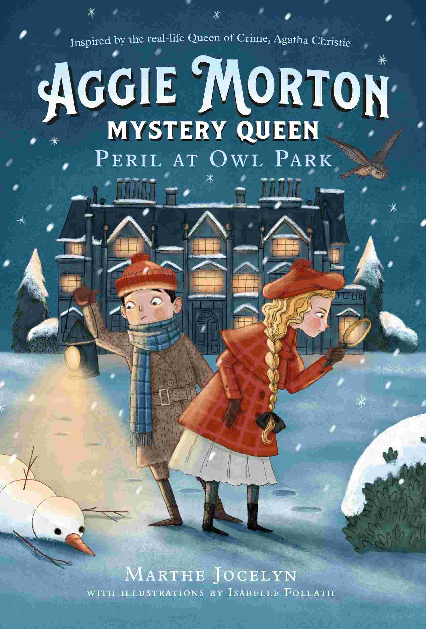Cover of Aggie Morton, Mystery Queen – Peril at Owl Park