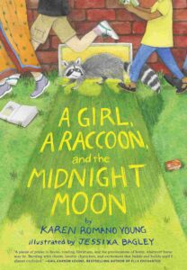 Cover of A Girl, a Raccoon, and the Midnight Moon