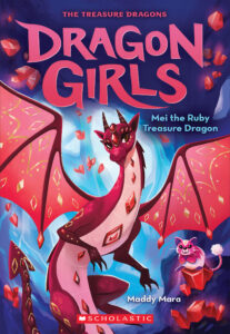 Cover of Dragon Girls 4 – Mei the Ruby Treasure Dragon