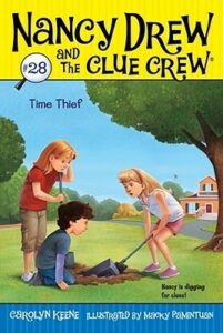 Cover of Nancy Drew and the Clue Crew 28 – Time Thief