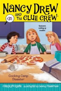 Cover of Nancy Drew and the Clue Crew 35 – Cooking Camp Disaster