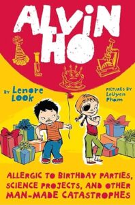 Cover of Alvin Ho: Allergic to Birthday Parties, Science Projects, and Other Man-Made Catastrophes