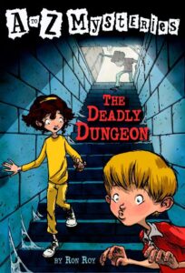 Cover of A to Z Mysteries – The Deadly Dungeon