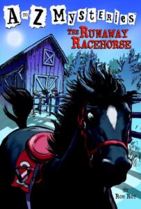 Cover of A to Z Mysteries – The Runaway Racehorse