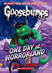 Cover of Goosebumps 16 – One Day at HorrorLand