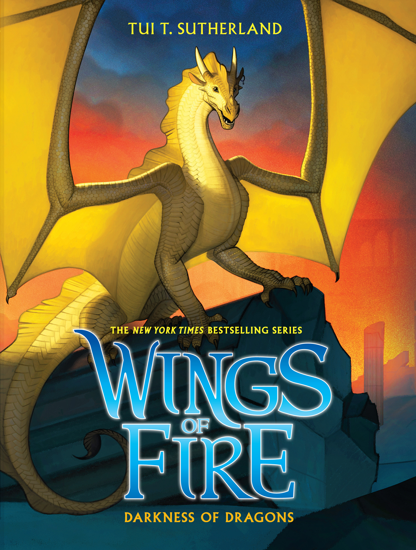 Cover of Wings of Fire 10: Darkness of Dragons