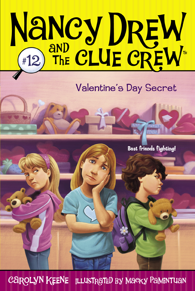 Cover of Nancy Drew and the Clue Crew 12 – Valentine’s Day Secret