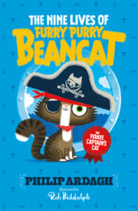 Cover of The Nine Lives of Furry Purry Beancat 1 – The Pirate Captain’s Cat