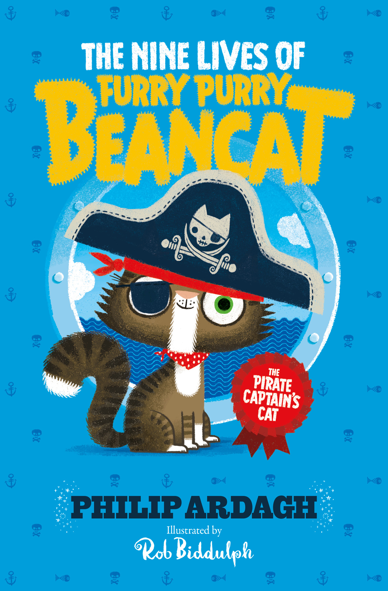Cover of The Nine Lives of Furry Purry Beancat 1 – The Pirate Captain’s Cat